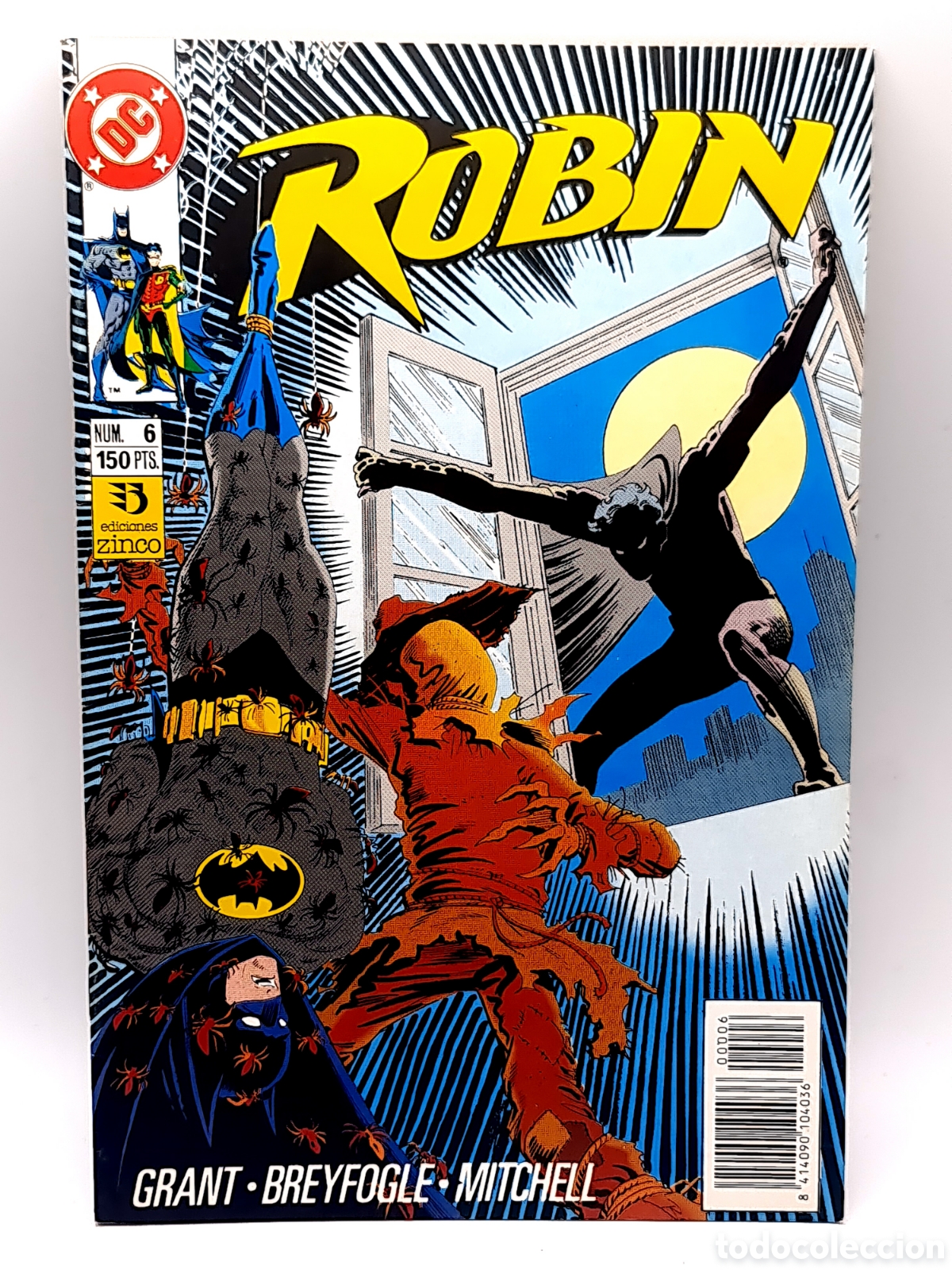 C&oacute;mics: EXCELENTE ESTADO ROBIN 6 ZINCO DC COMICS GRAPA - Foto 1