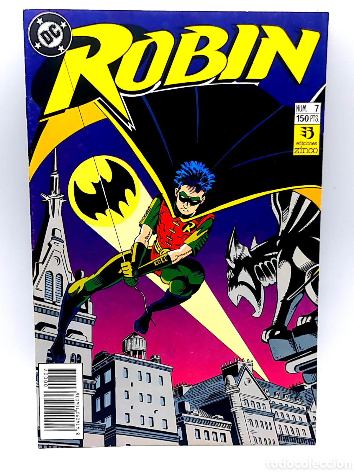 C&oacute;mics: EXCELENTE ESTADO ROBIN 7 ZINCO DC COMICS GRAPA - Foto 1
