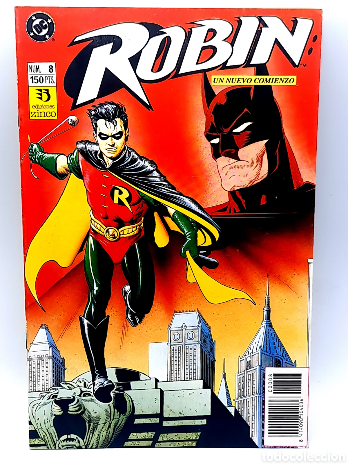 C&oacute;mics: EXCELENTE ESTADO ROBIN 8 ZINCO DC COMICS GRAPA - Foto 1