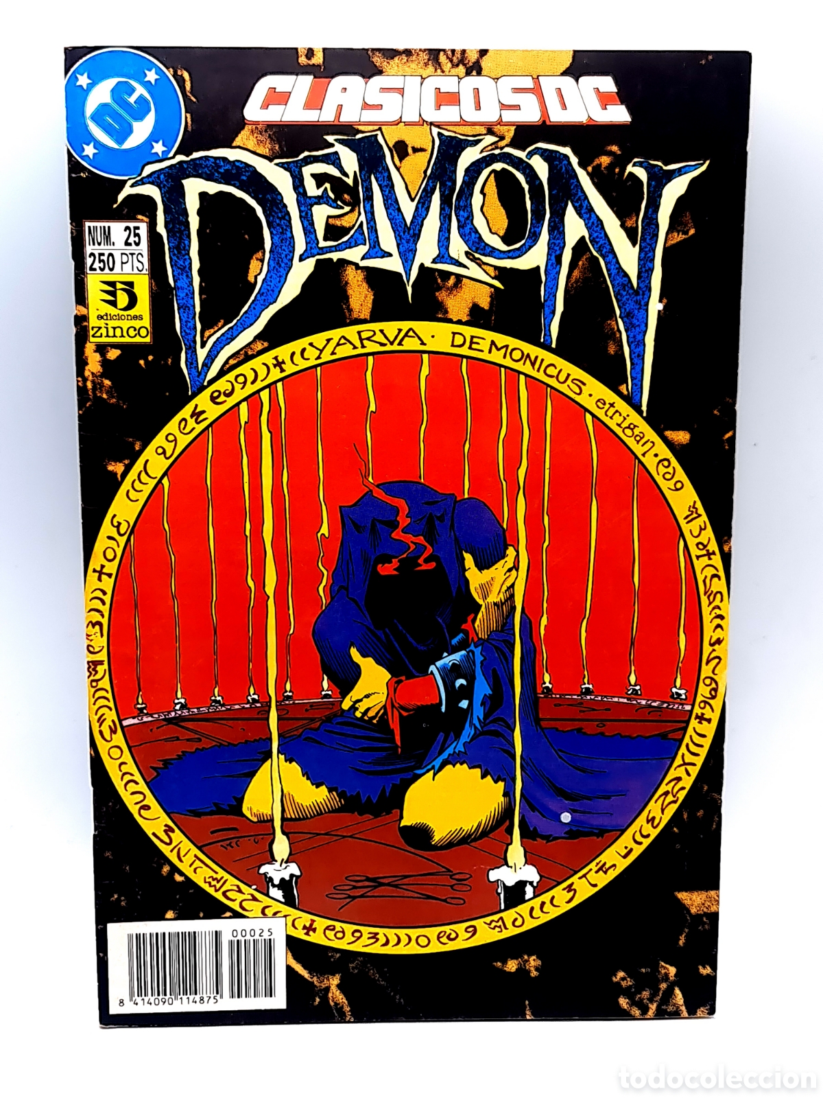 C&oacute;mics: EXCELENTE ESTADO CLASICOS DC 25 DEMON ZINCO COMICS GRAPA - Foto 1