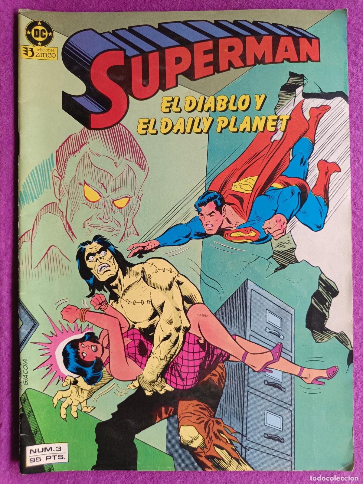 C&oacute;mics: TEBEO SUPERMAN N&ordm; 3 EDICIONES CINCO DC 1982 - Foto 1