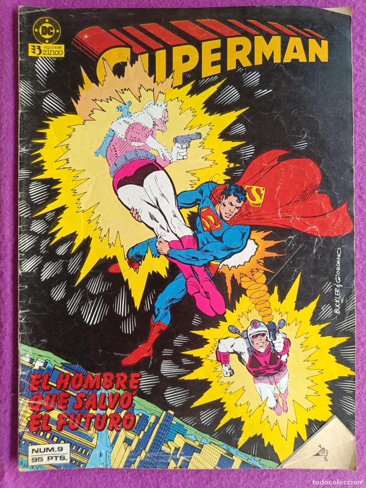 C&oacute;mics: TEBEO SUPERMAN N&ordm; 9 EDICIONES CINCO DC 1982 - Foto 1