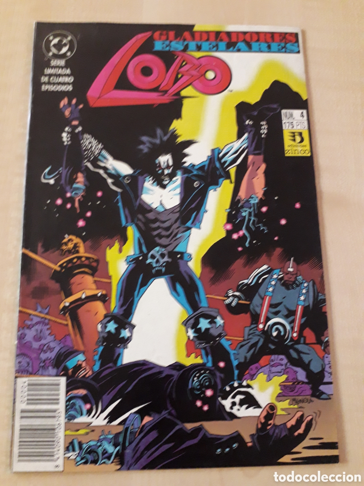 C&oacute;mics: Lobo. Gladiadores Estelares. Num 4. Ed Zinco - Foto 1