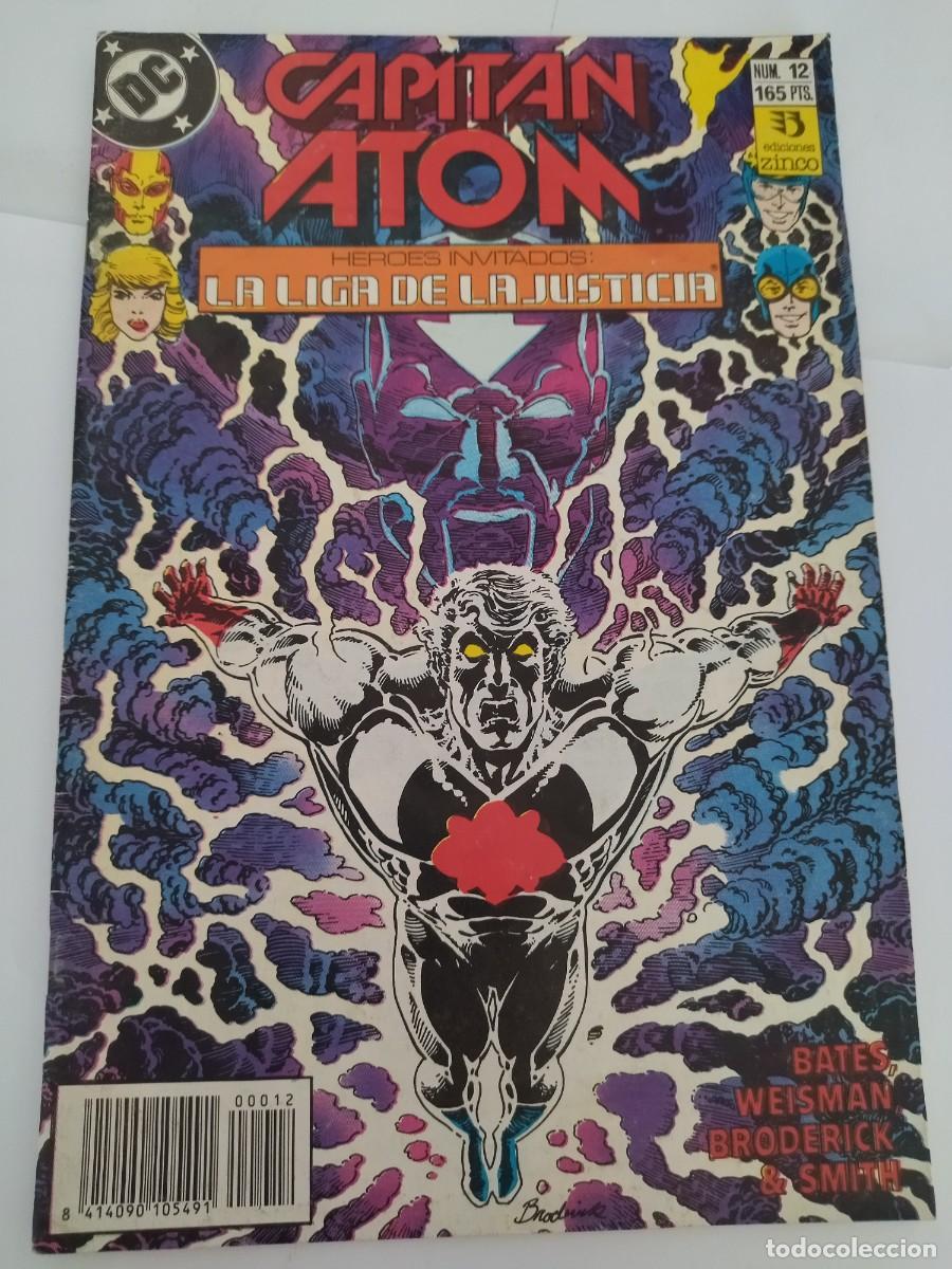 Cómics: Capitan Atom DC edi. Zinco n°12 Héroes invitados la liga de la justicia