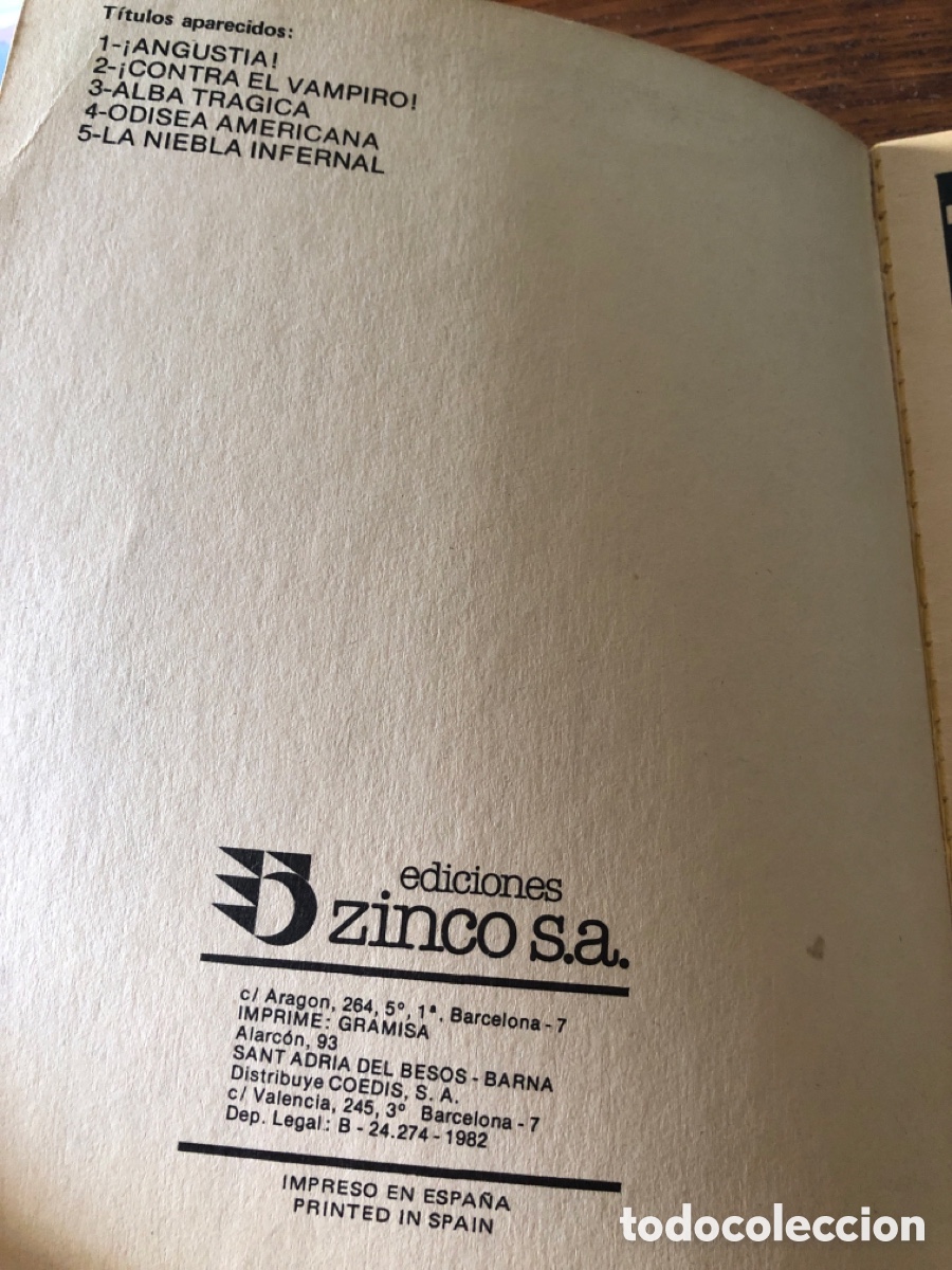 C&oacute;mics: COMIC ZAGOR EL REBELDE. EDICIONES ZINCO. - Foto 3
