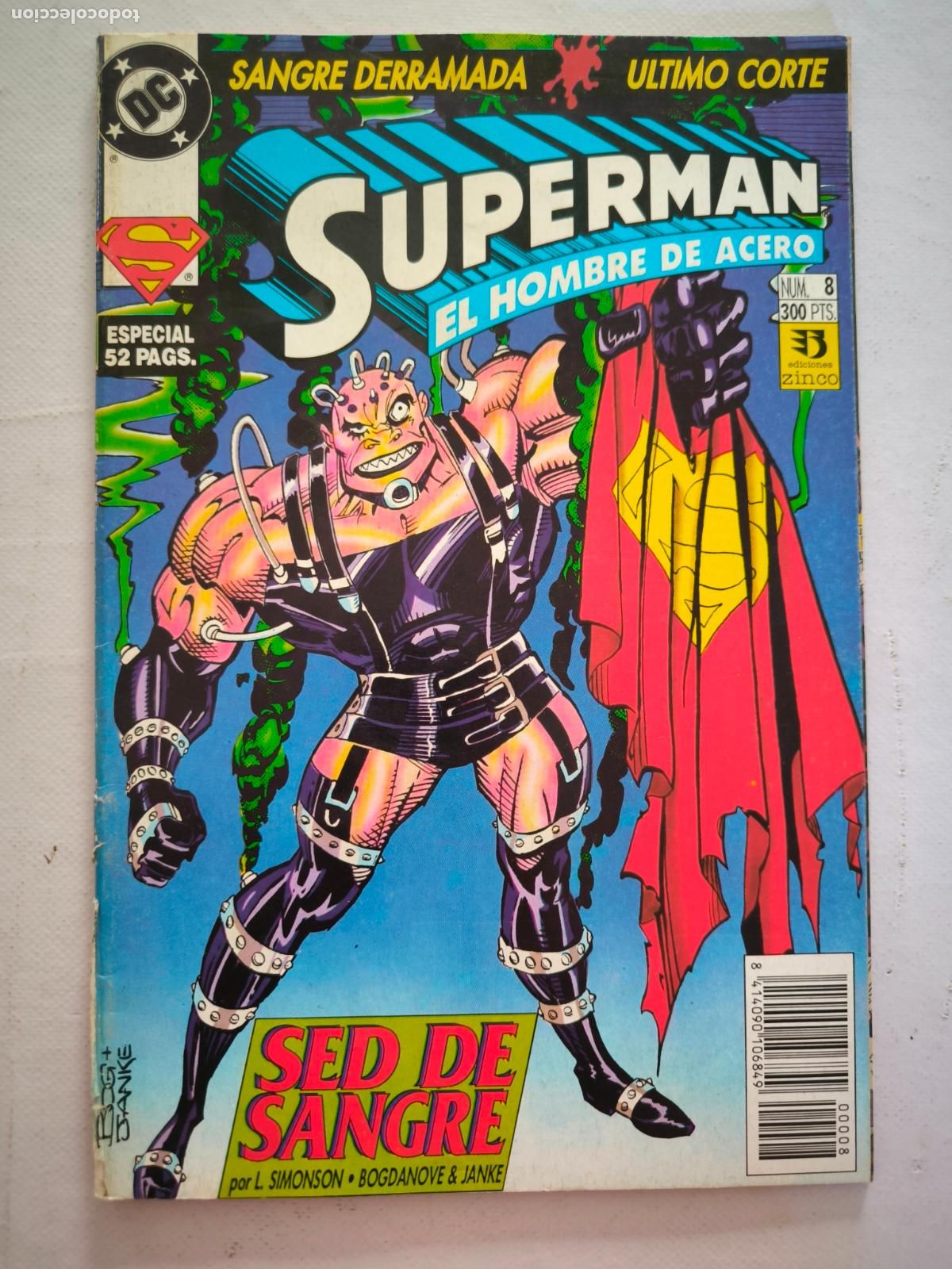C&oacute;mics: SUPERMAN N&ordm; 8 - ESPECIAL - DC - ZINCO (EX) - Foto 1