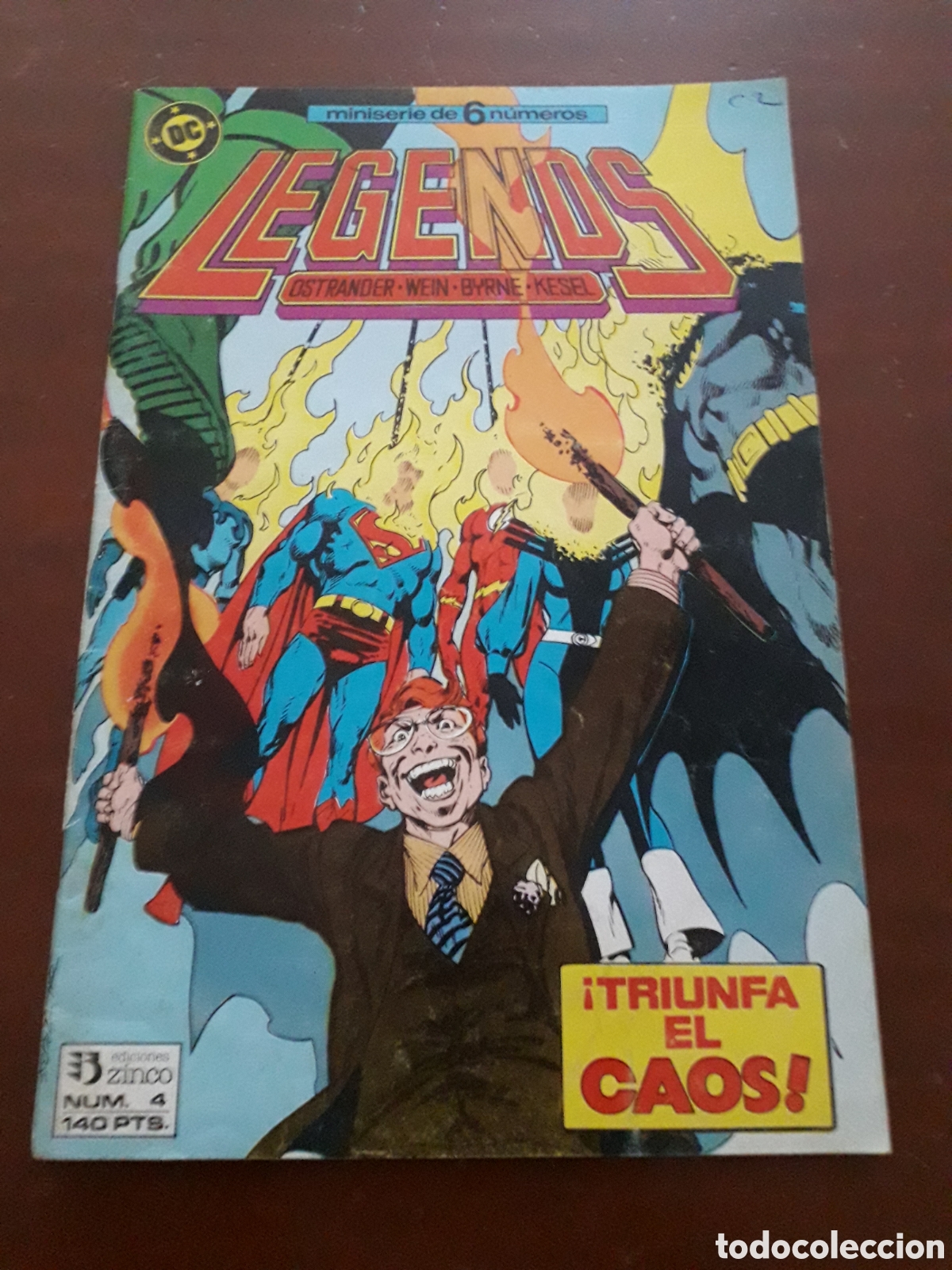 C&oacute;mics: Legends n&uacute;mero 4. Ed Zinco - Foto 1
