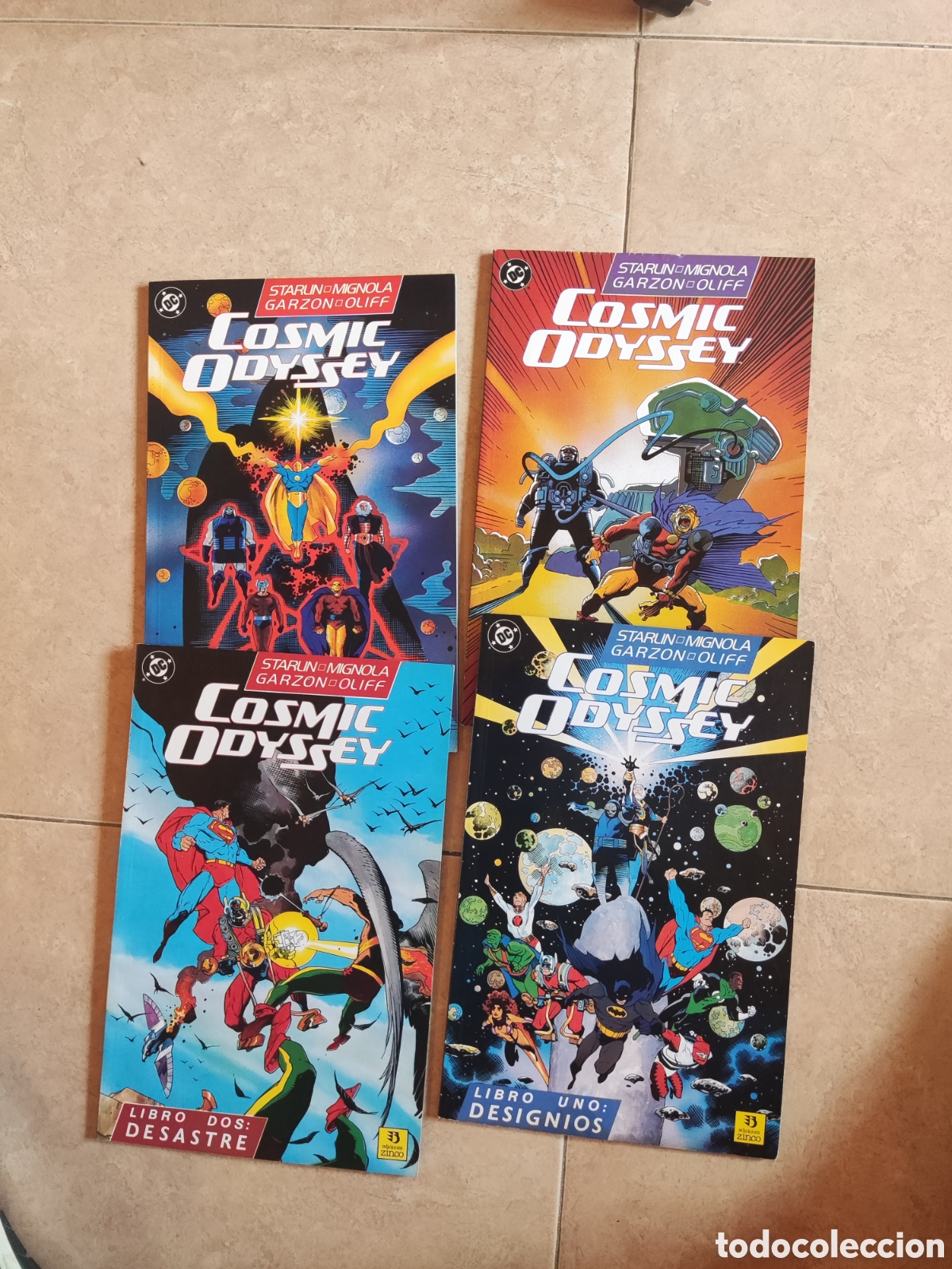 C&oacute;mics: cosmic Odyssey 4 tomos completa - Foto 1