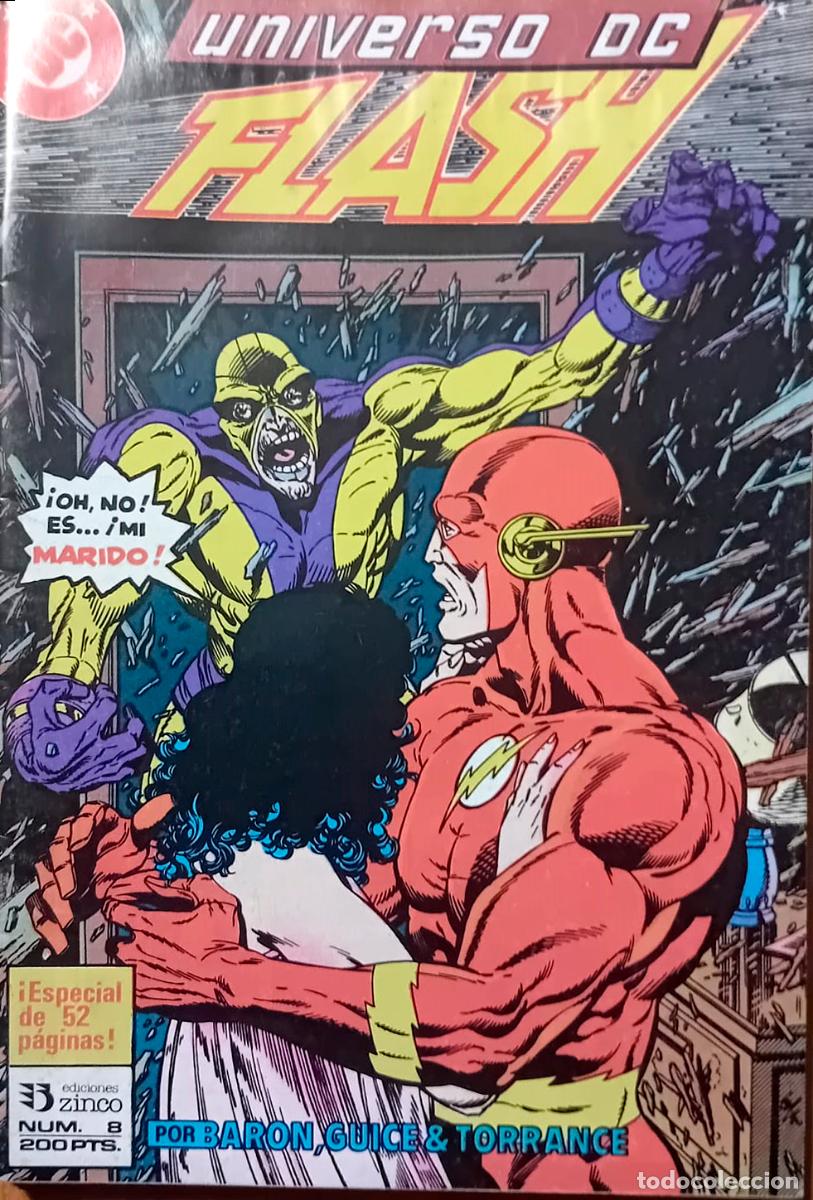 C&oacute;mics: comic Flash n&ordm; 8 UNIVERSO DC Comics 1968 MUY BUEN ESTADO. - Foto 1