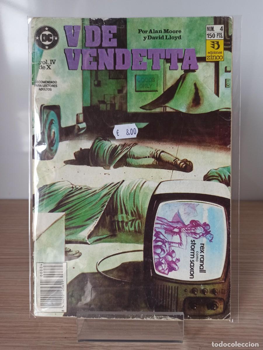 C&oacute;mics: V DE VENDETTA (Ed. Zinco) N&ordm; 4 de 10 - Foto 1