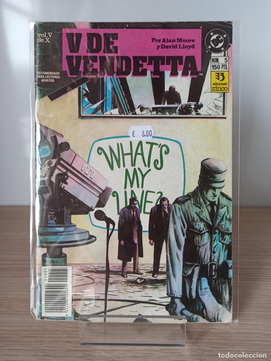 C&oacute;mics: V DE VENDETTA (Ed. Zinco) N&ordm; 5 de 10 - Foto 1