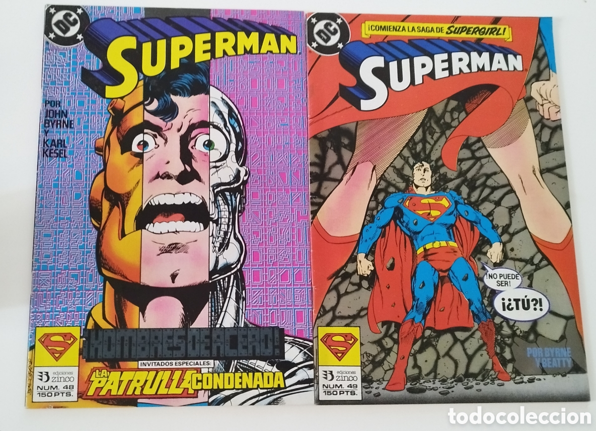 C&oacute;mics: SUPERMAN # 48 - 49 / ZINCO / DC - Foto 1
