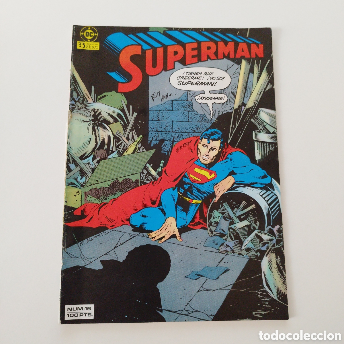 C&oacute;mics: SUPERMAN / VOLUMEN 1 / # 16 / ZINCO / DC / - Foto 1