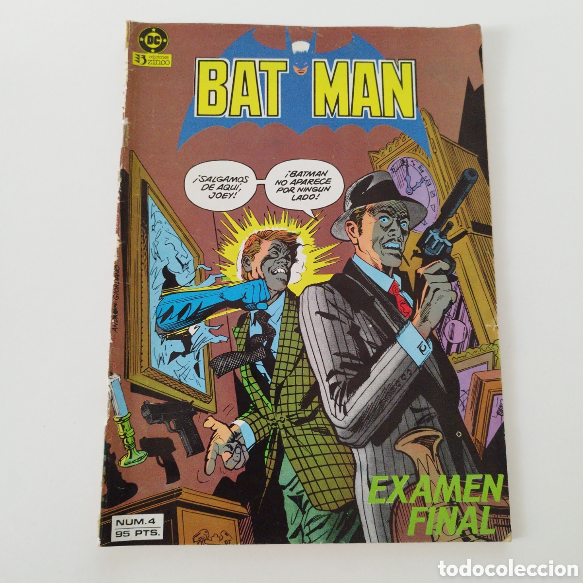 C&oacute;mics: BATMAN / # 4 / ZINCO / DC / EXAMEN FINAL - Foto 1