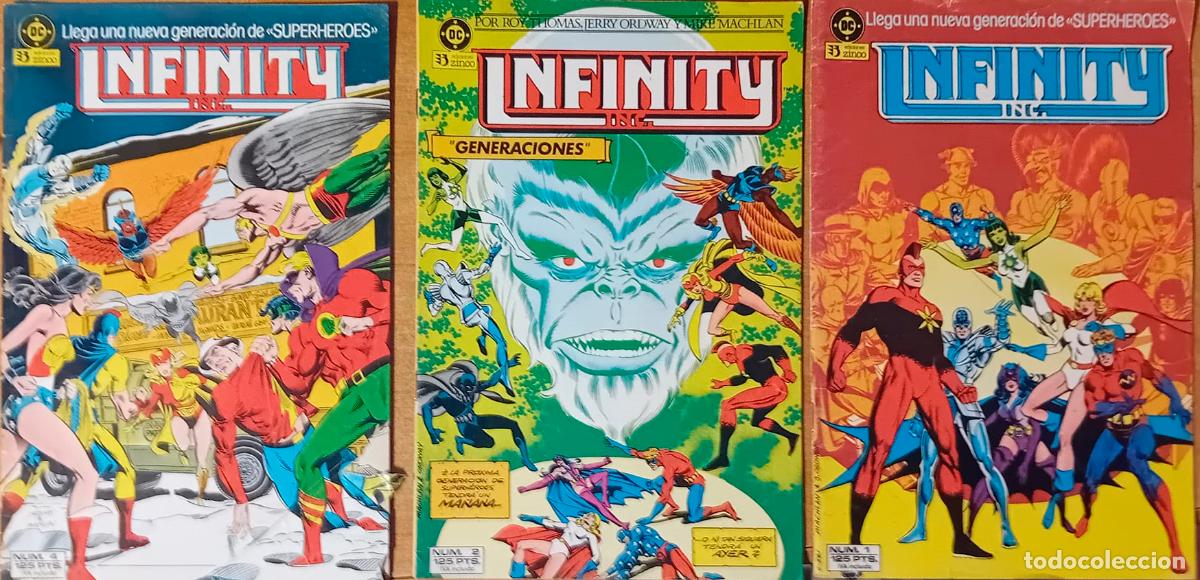 C&oacute;mics: Comic INFINITY INC - ZINCO - N&ordm; 1 + 2 + 4 . 1987 excelente conservacion - Foto 1