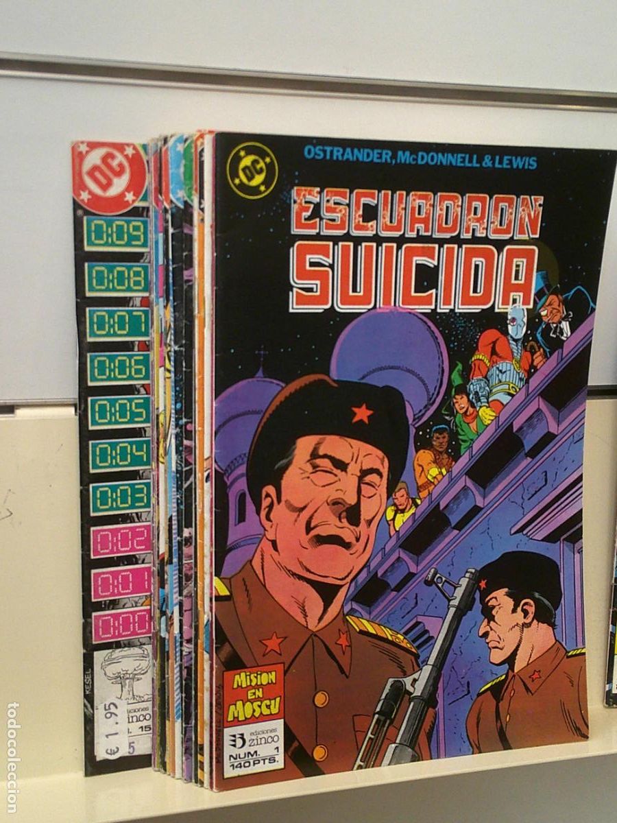 C&oacute;mics: ESCUADRON SUICIDA COMPLETA 15 NUM. + ESPECIAL NAVIDAD - ZINCO - Foto 1