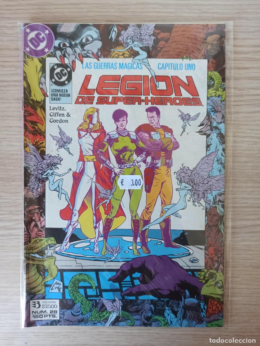 C&oacute;mics: LEGION DE SUPER HEROES (Ed. Zinco) N&ordm; 28, Guerras m&aacute;gicas capitulo 1 - Foto 1