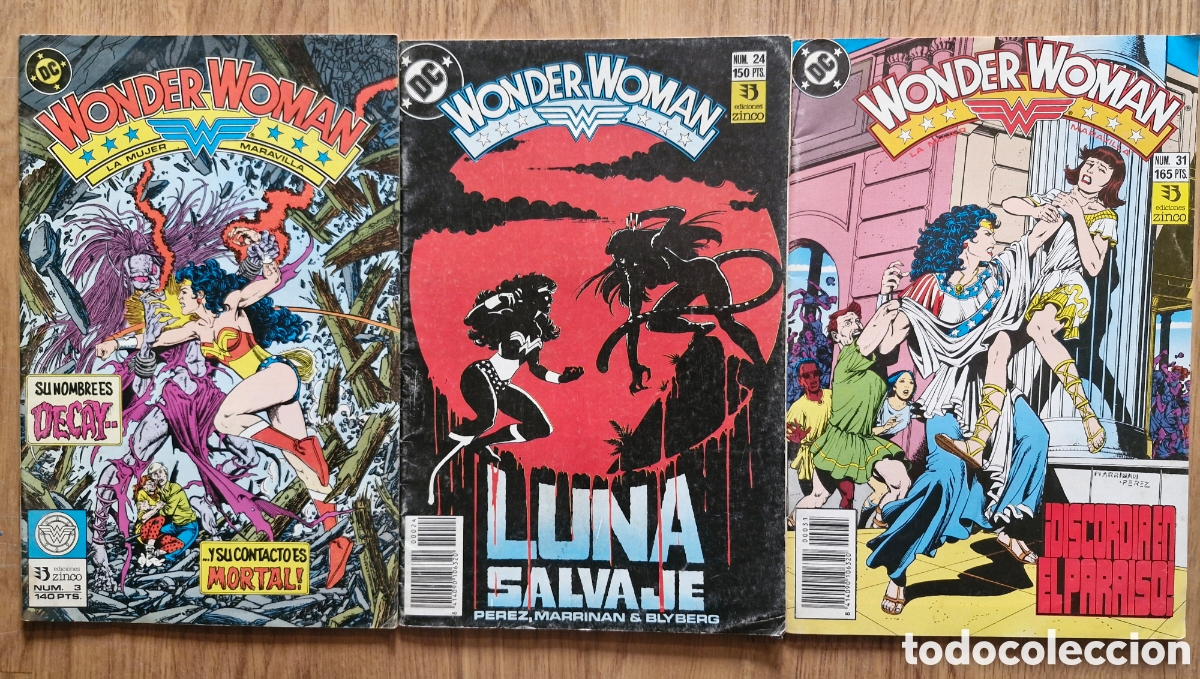 C&oacute;mics: 3 N&uacute;m. WONDER WOMAN DC - Foto 1