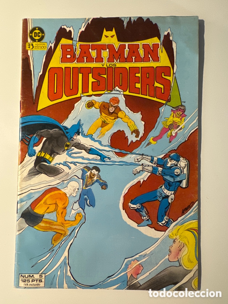 C&oacute;mics: BATMAN OUTSIDERS #5 - ZINCO - Foto 1