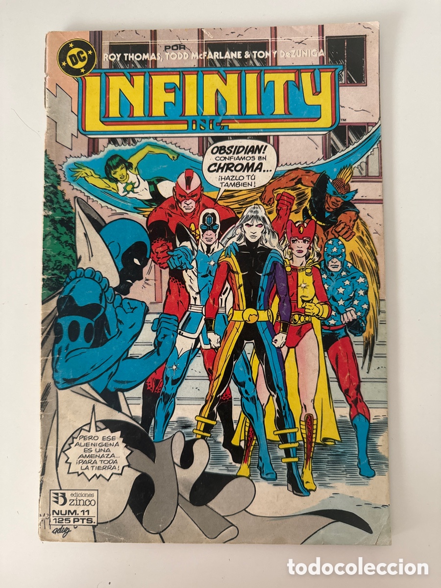 C&oacute;mics: INFINITY INC #11 - ZINCO - Foto 1