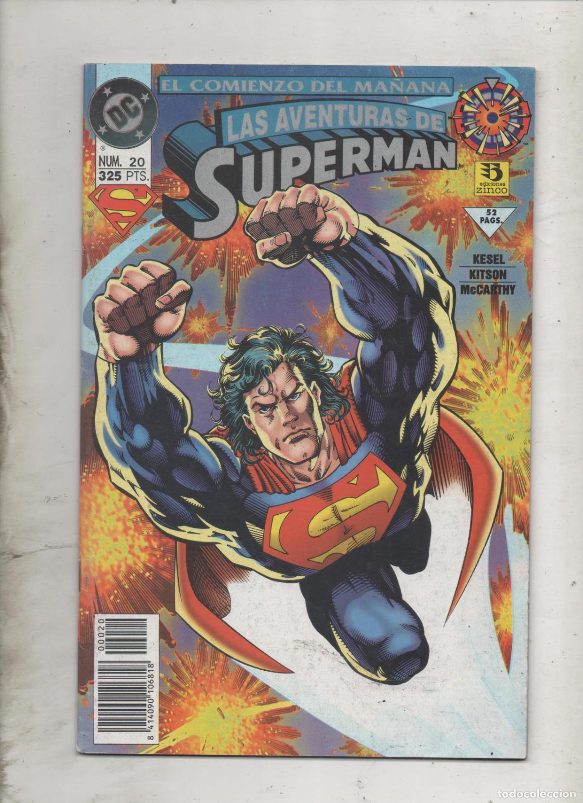 C&oacute;mics: SUPERMAN VOL. 3 N&ordm; 20 . ZINCO -E2 - Foto 1