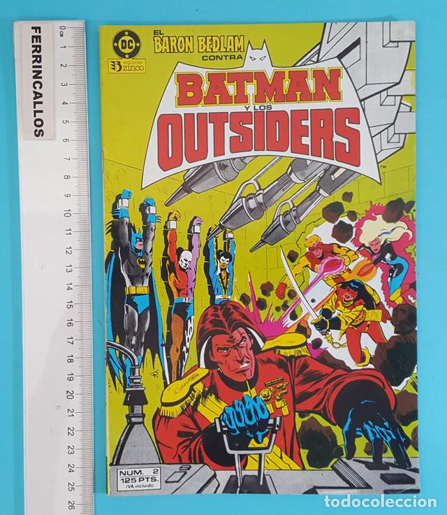 C&oacute;mics: BATMAN Y LOS OUTSIDERS N&ordm; 2, EL BARON BEDLAM CONTRA, DC EDICIONES ZINCO - Foto 1