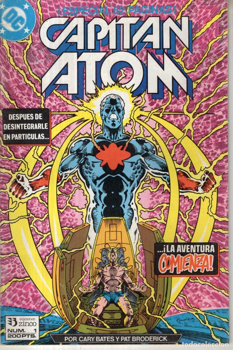 C&oacute;mics: CAPITAN ATOM N&ordm; 1 - ZINCO - MUY BUEN ESTADO - Foto 1