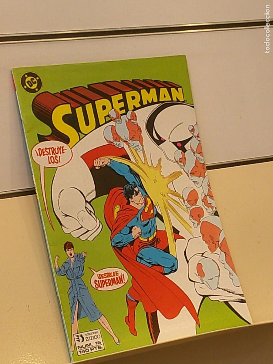 C&oacute;mics: SUPERMAN N&ordm; 16 DC COMICS - ZINCO - Foto 1