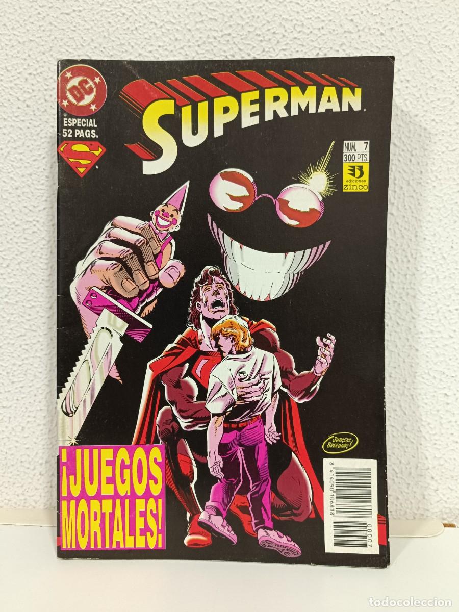 C&oacute;mics: SUPERMAN VOLUMEN 3 NUMERO 7 EDICIONES ZINCO - Foto 1