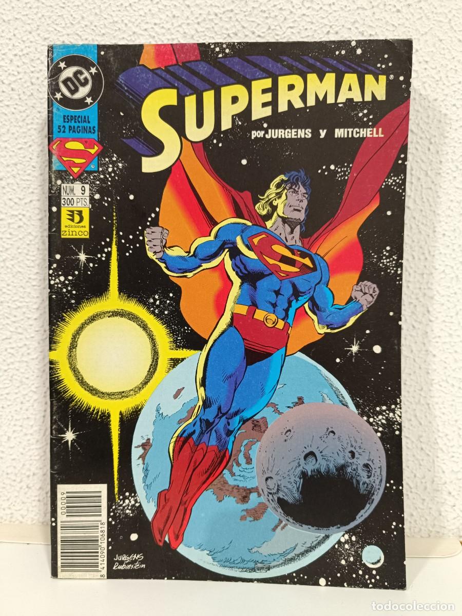 C&oacute;mics: SUPERMAN VOLUMEN 3 NUMERO 9 EDICIONES ZINCO - Foto 1