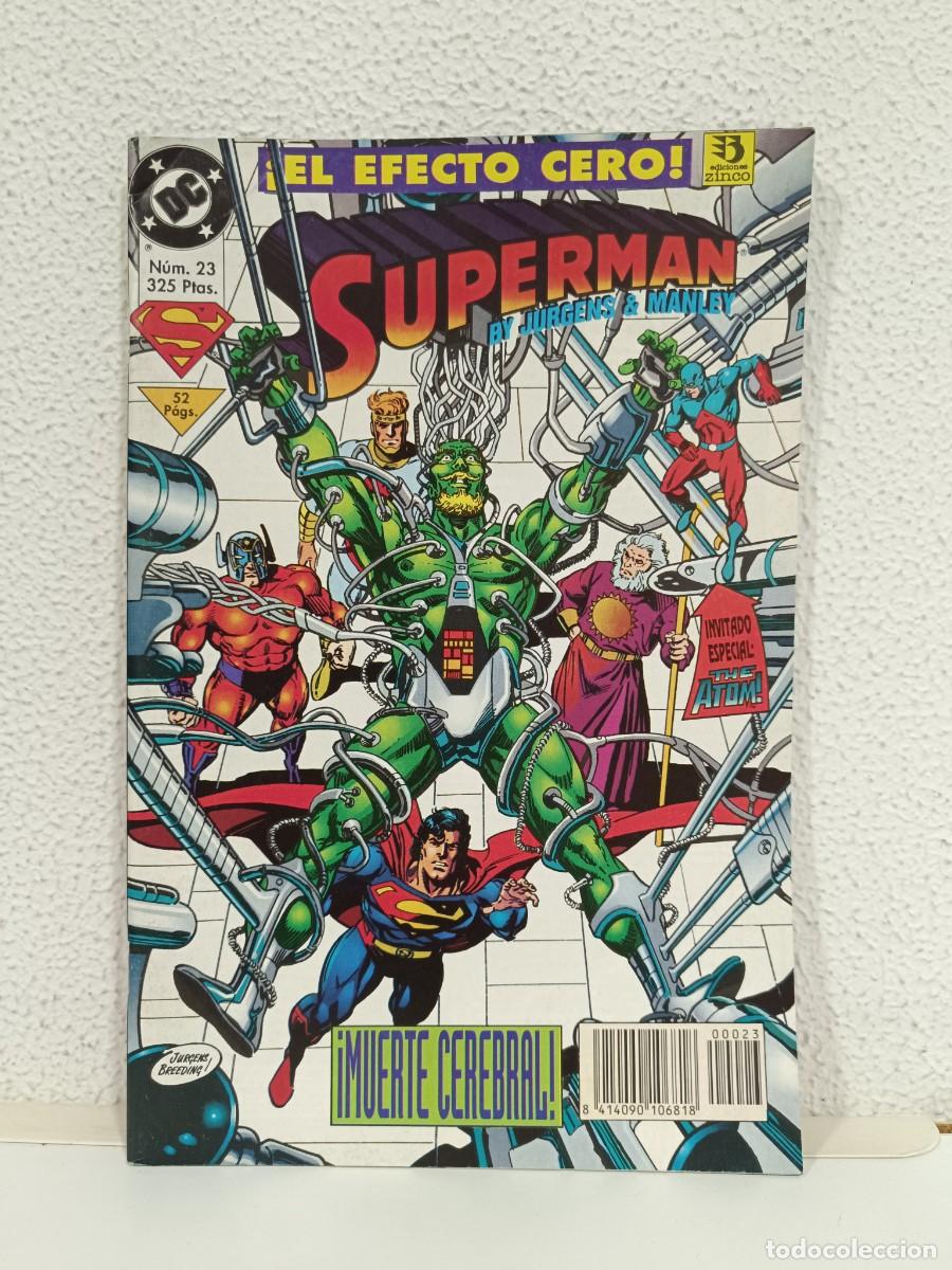 C&oacute;mics: SUPERMAN VOLUMEN 3 NUMERO 23 EDICIONES ZINCO - Foto 1