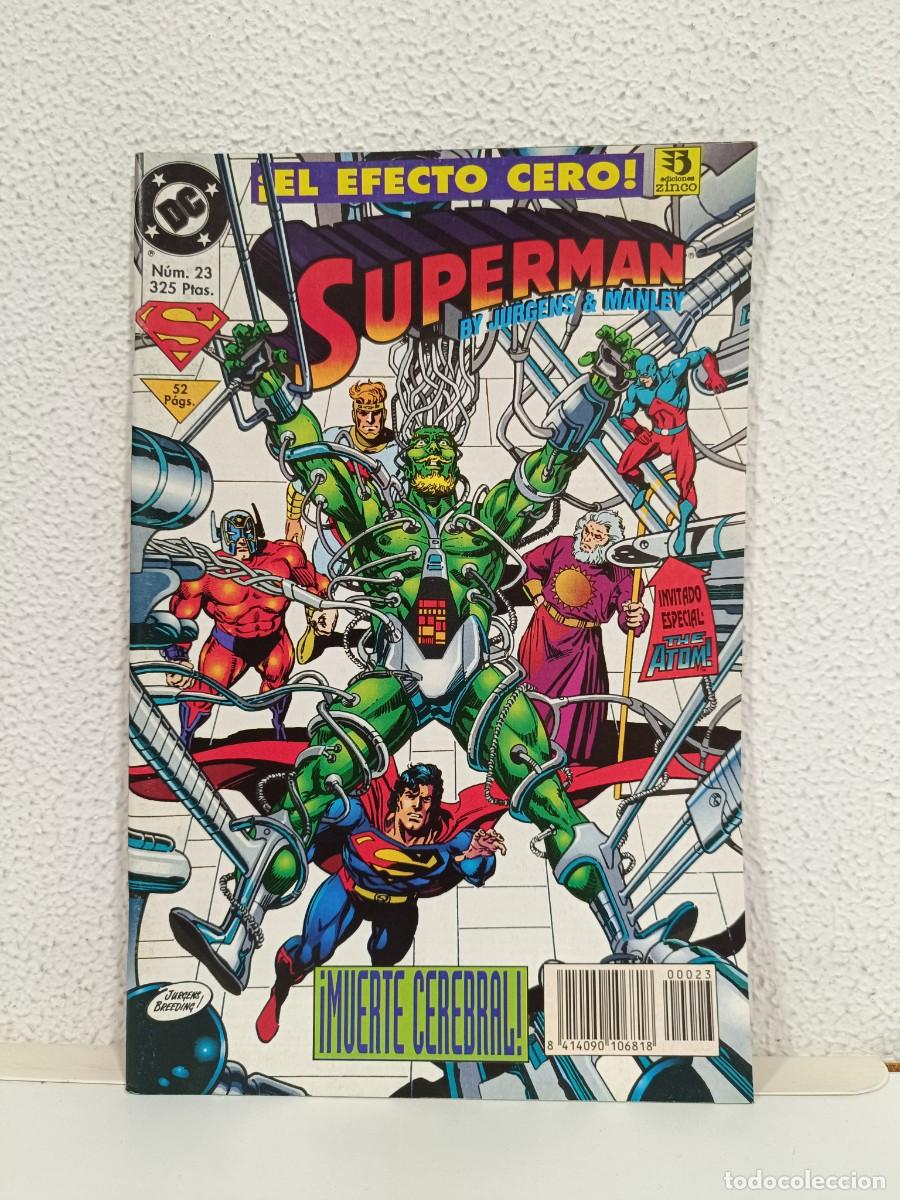 C&oacute;mics: SUPERMAN VOLUMEN 3 NUMERO 23 EDICIONES ZINCO - Foto 1