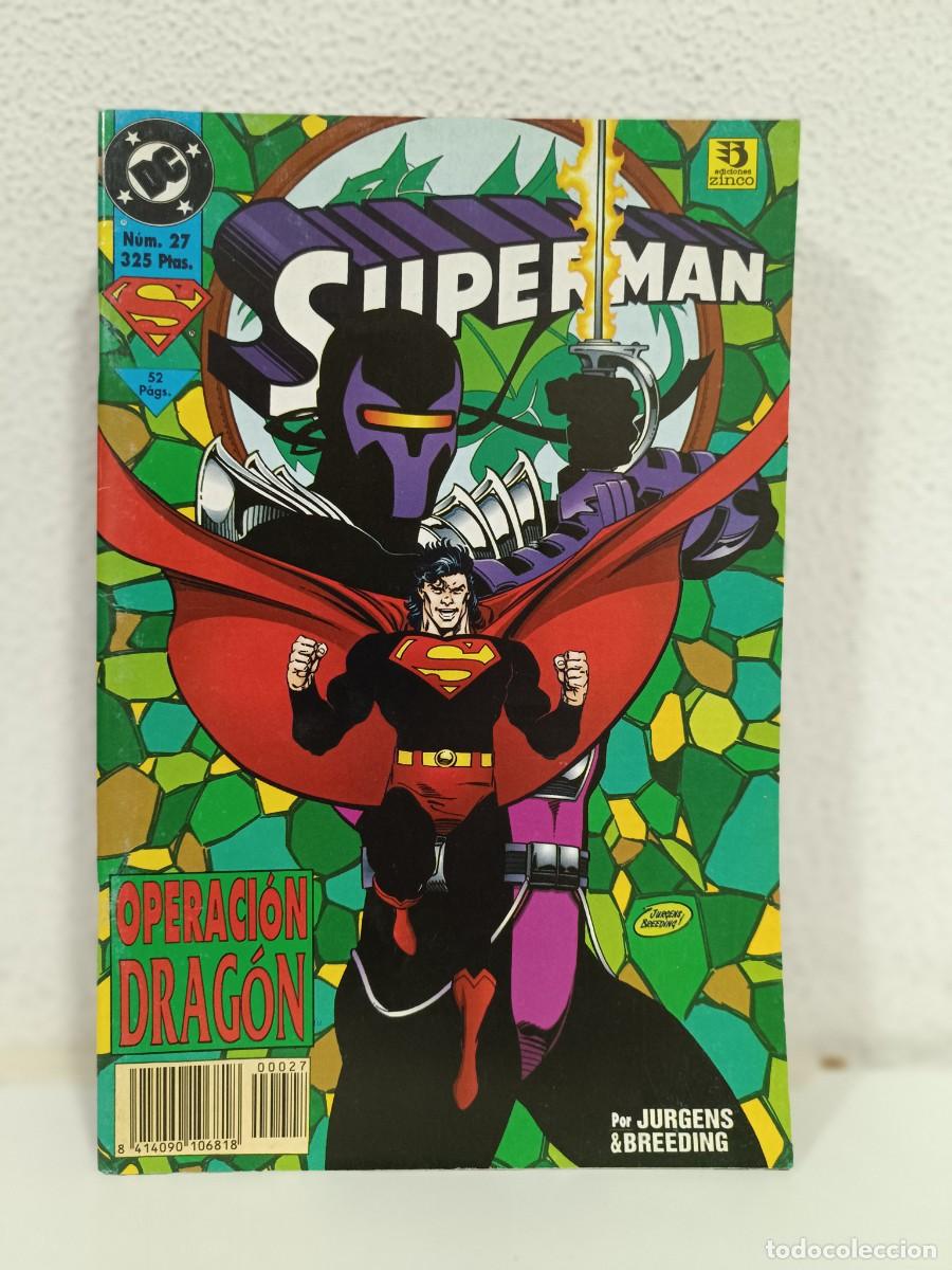 C&oacute;mics: SUPERMAN VOLUMEN 3 NUMERO 27 EDICIONES ZINCO - Foto 1