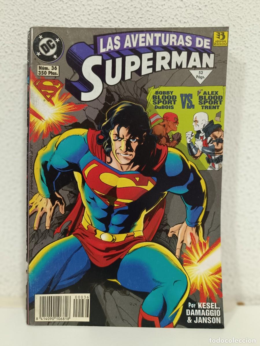 C&oacute;mics: SUPERMAN VOLUMEN 3 NUMERO 36 EDICIONES ZINCO - Foto 1