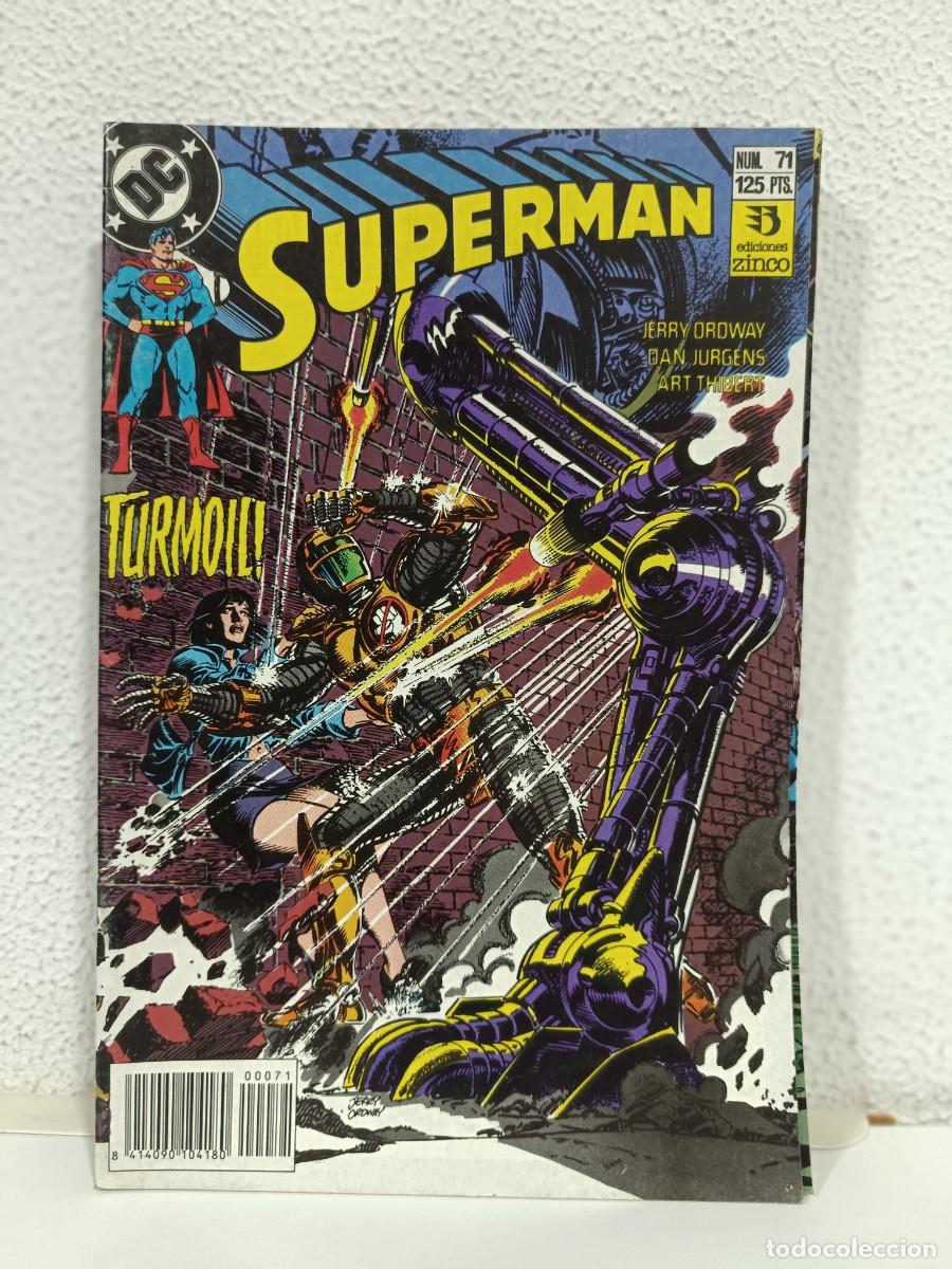 C&oacute;mics: SUPERMAN VOLUMEN 2 NUMERO 71 EDICIONES ZINCO - Foto 1
