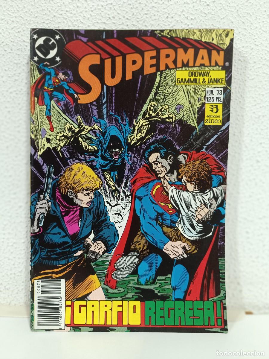 C&oacute;mics: SUPERMAN VOLUMEN 2 NUMERO 73 EDICIONES ZINCO - Foto 1