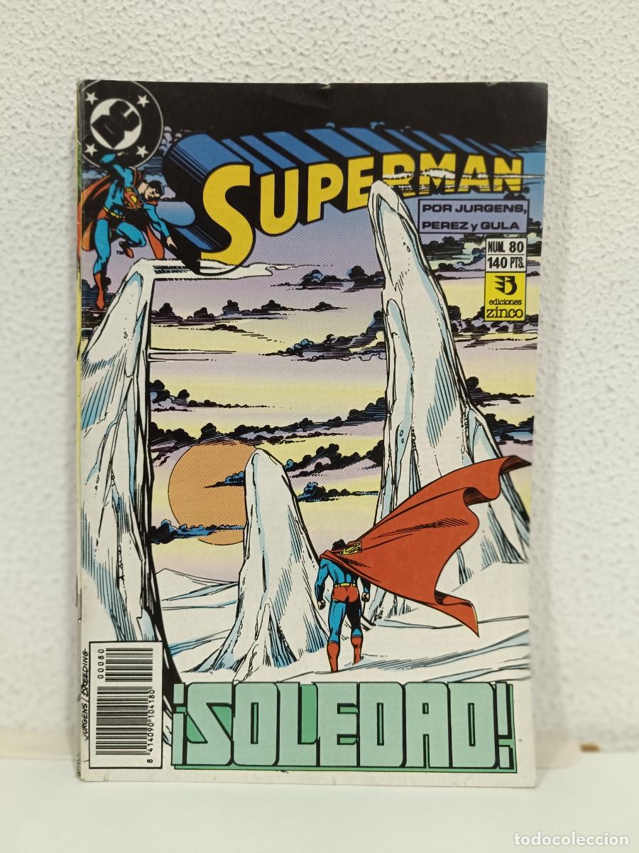 C&oacute;mics: SUPERMAN VOLUMEN 2 NUMERO 80 EDICIONES ZINCO - Foto 1