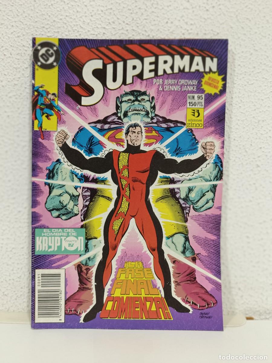 C&oacute;mics: SUPERMAN VOLUMEN 2 NUMERO 95 EDICIONES ZINCO - Foto 1