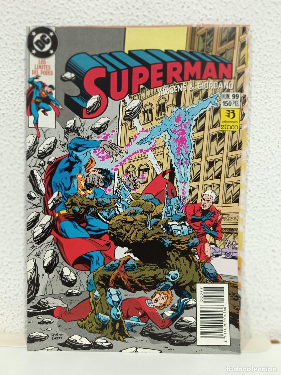 C&oacute;mics: SUPERMAN VOLUMEN 2 NUMERO 99 EDICIONES ZINCO - Foto 1