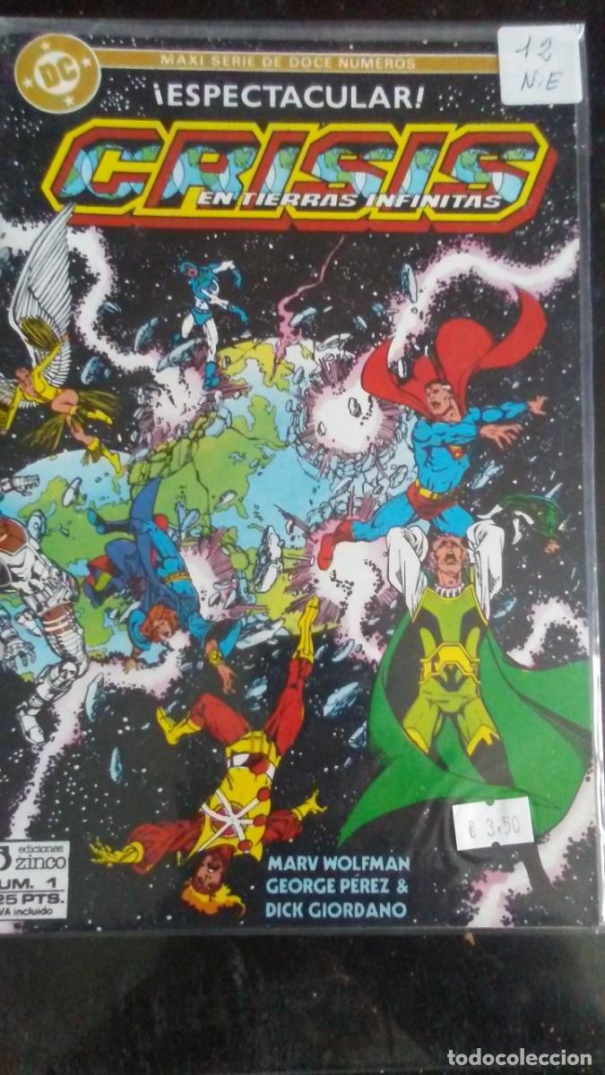 C&oacute;mics: CRISIS EN TIERRAS INFINITAS N&ordm;1 - WOLFMAN & PEREZ - Foto 1