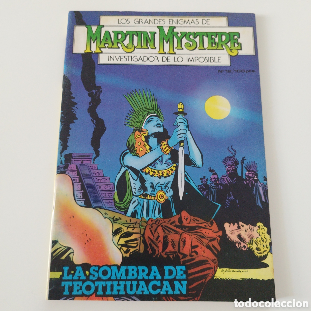 C&oacute;mics: MARTIN MISTERE / # 12 / LA SOMBRA DE TEOTIHUACAN / ED. ZINCO /