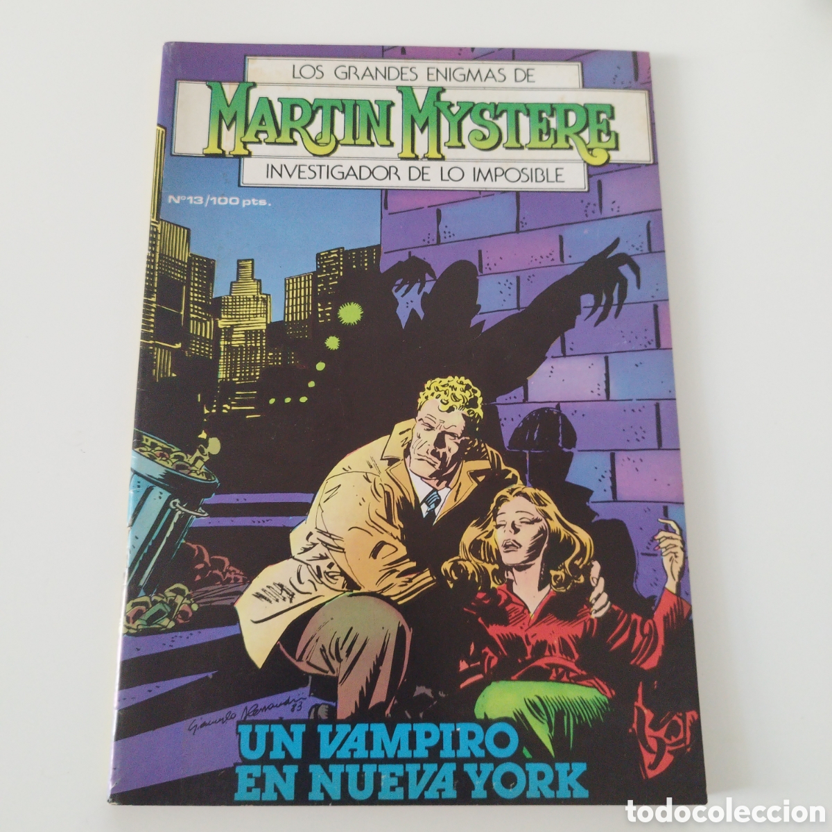 Fumetti: MARTIN MISTERE / # 13 / UN VAMPIRO EN NUEVA YORK / ED. ZINCO /
