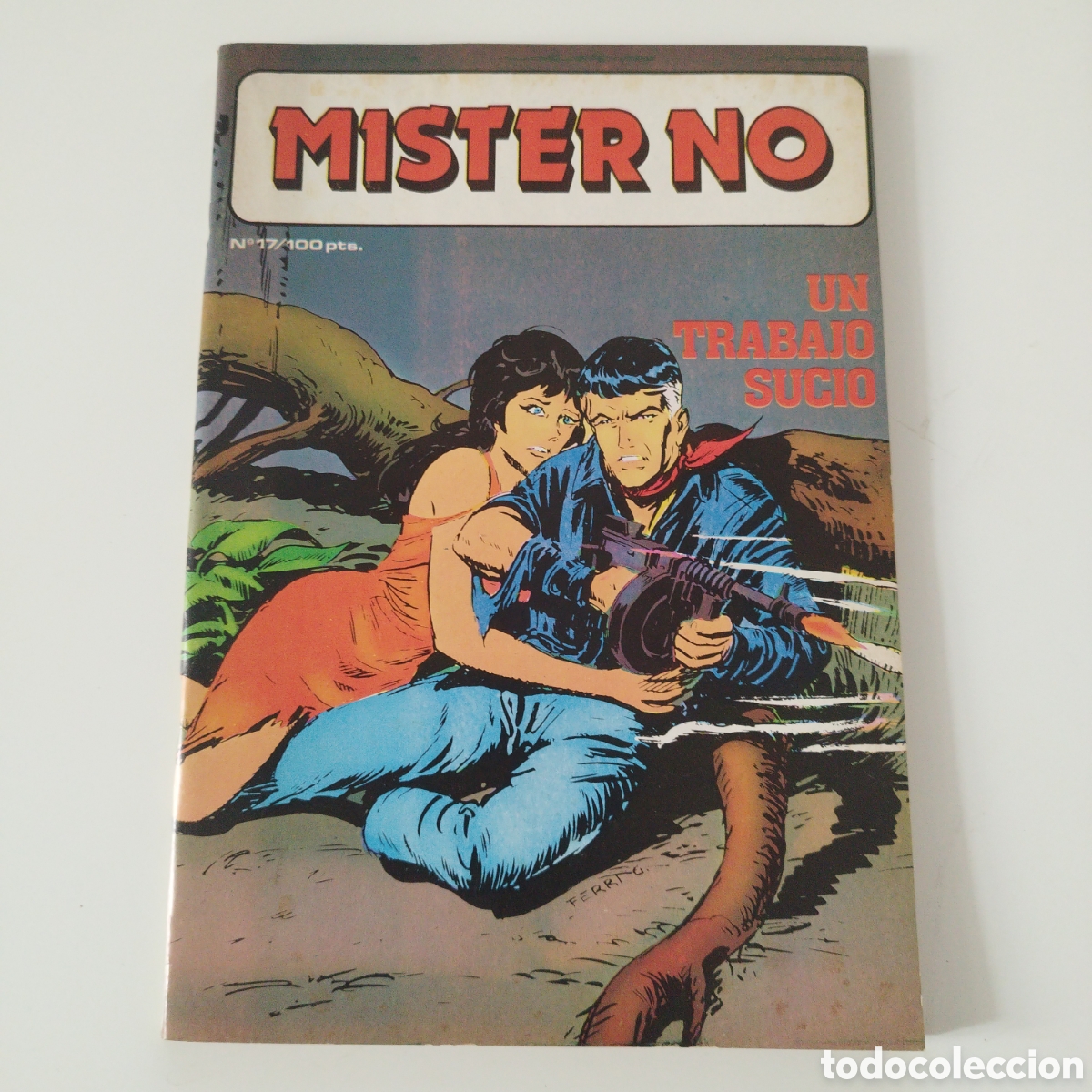 C&oacute;mics: MISTER NO / # 17 / UN TRABAJO SUCIO / ED. ZINCO /