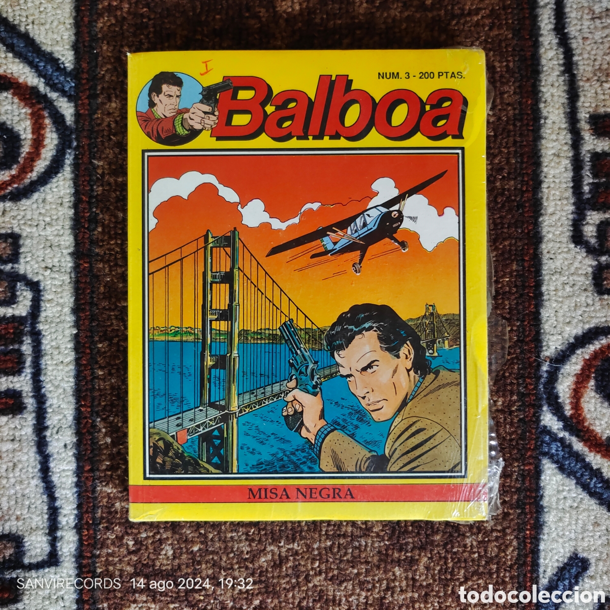 C&oacute;mics: BALBOA N&deg; 1, 2 Y 3 (ZINCO) [PRECINTADO] - Foto 1