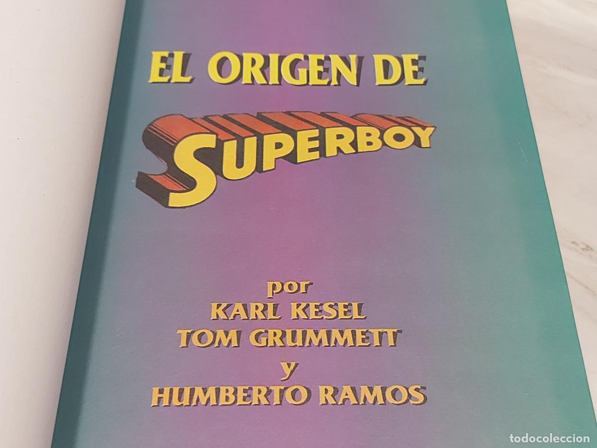 C&oacute;mics: EL ORIGEN DE SUPERBOY / N.&ordm; 2 / EDICIONES ZINCO-1996 / PERFECTO - Foto 2