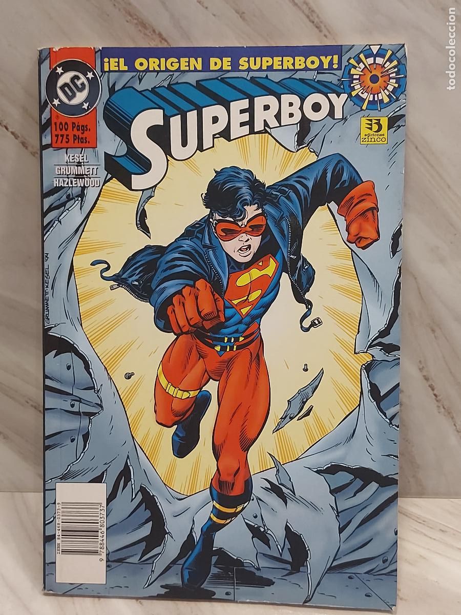 C&oacute;mics: EL ORIGEN DE SUPERBOY / N.&ordm; 2 / EDICIONES ZINCO-1996 / PERFECTO - Foto 1