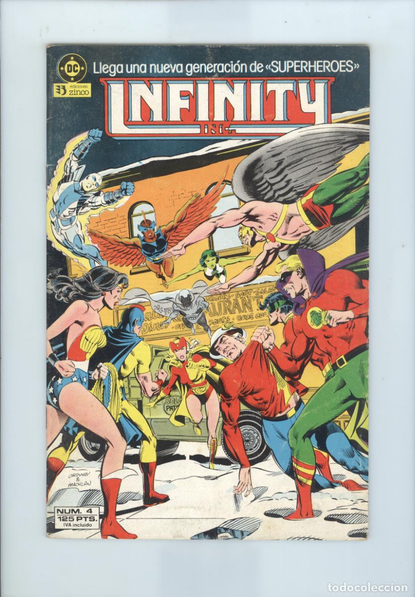 C&oacute;mics: Zinco. Infinity inc. 4 - Foto 1