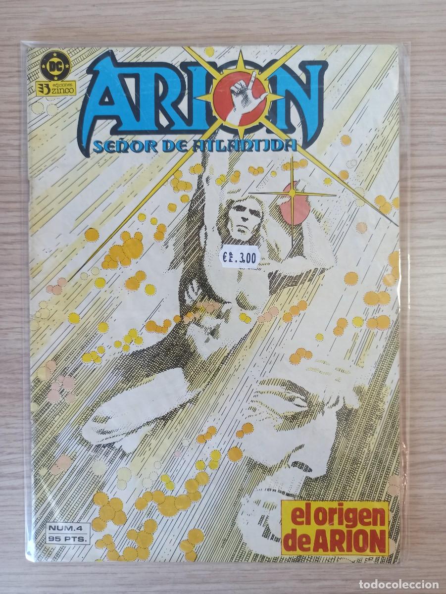C&oacute;mics: ARION - SE&Ntilde;OR DE ATLANTIDA (Ed. Zinco) N&ordm; 4 - Foto 1