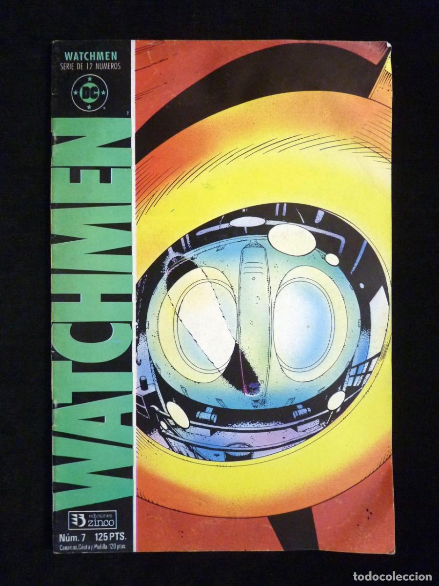 C&oacute;mics: LOTE DE 7 COMICS WATCHMEN. 1 AL 7. ED. ZINCO. LEER - Foto 7