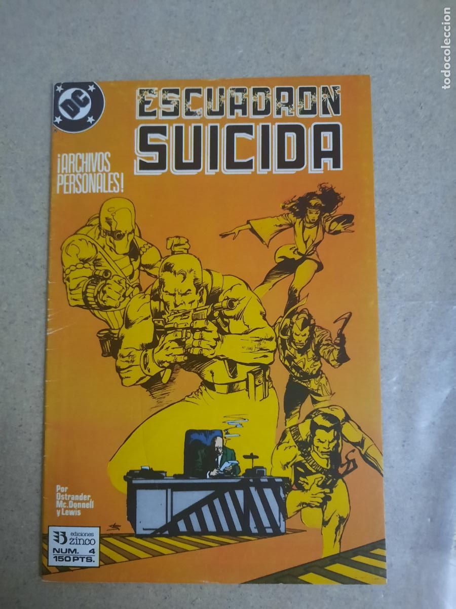 C&oacute;mics: ESCUADR&Oacute;N SUICIDA N&ordm; 4, 11 y 14 - ED. ZINCO - Foto 1